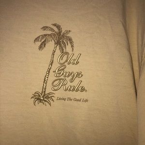 Large old guys rule T shirt